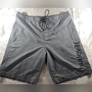 Hurley Men's Grey Board Shorts SZ 34